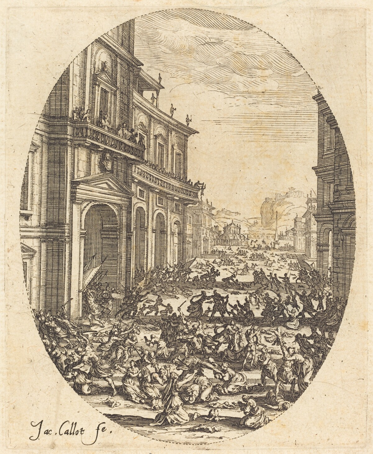 The Massacre of the Innocents by Jacques Callot