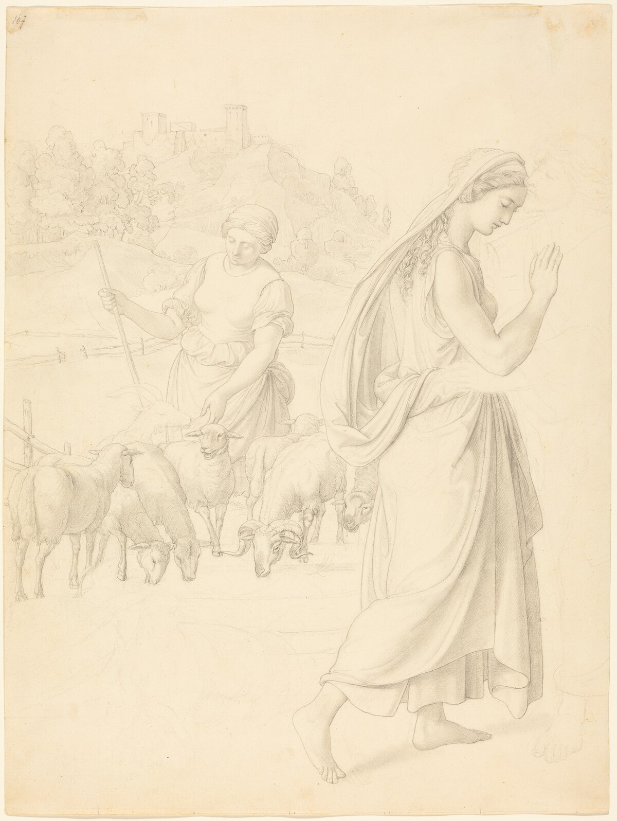 The Meeting of Jacob and Rachel by Josef von Führich