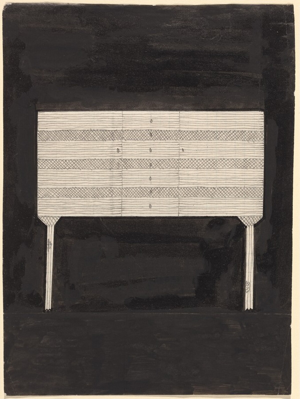Design for a Sideboard by Josef Hoffmann