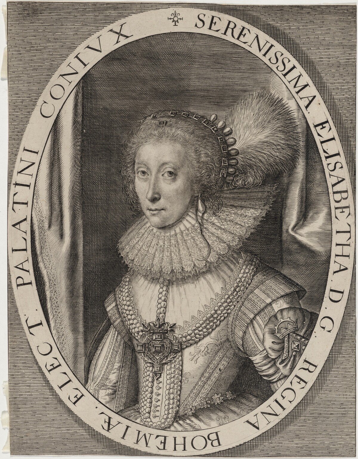 Elizabeth, Queen of Bohemia by Unknown Artist