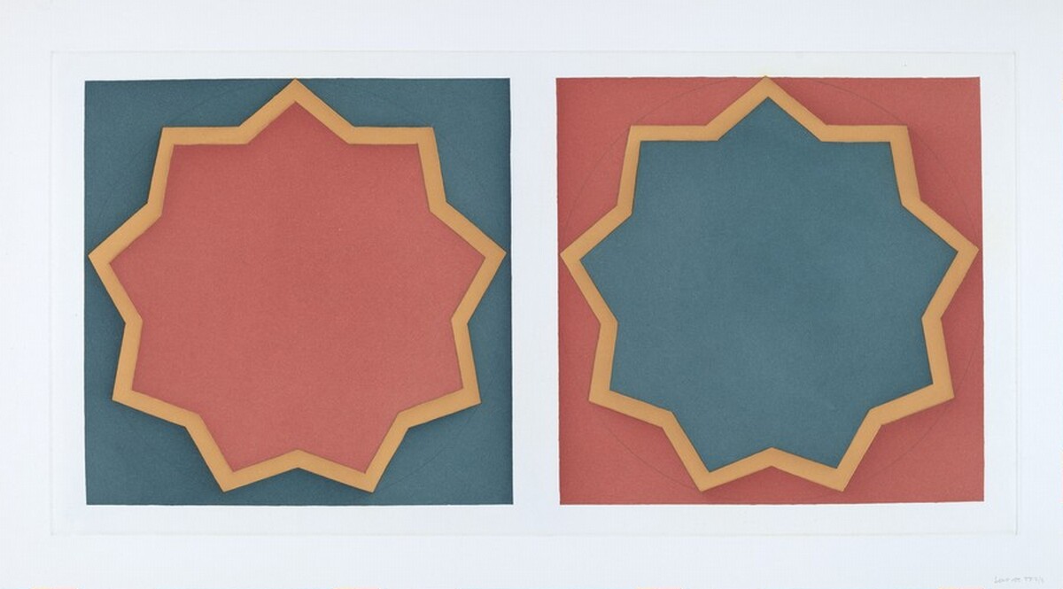 Double Stars [trial proof 2] by Sol LeWitt
