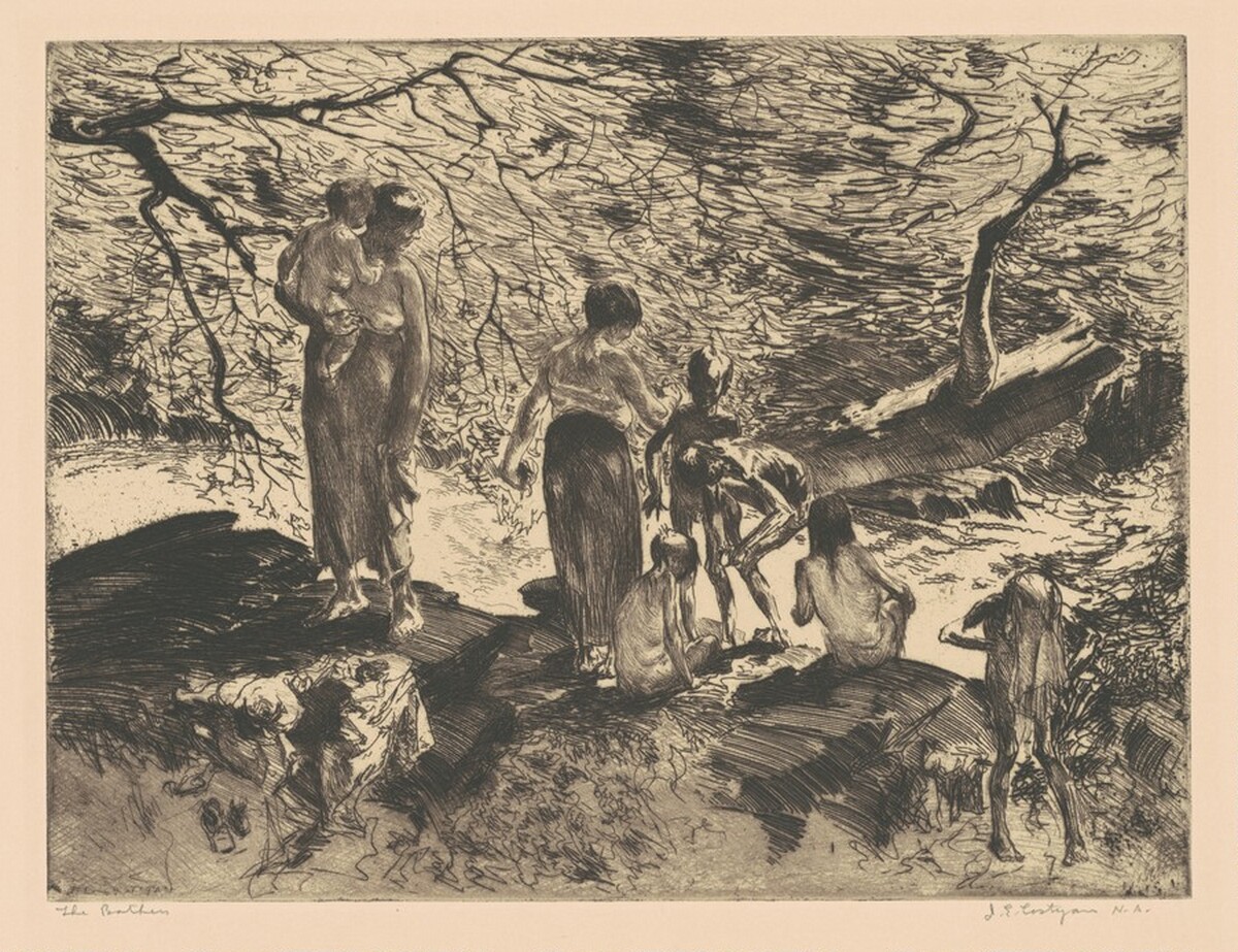 The Bathers by John E. Costigan