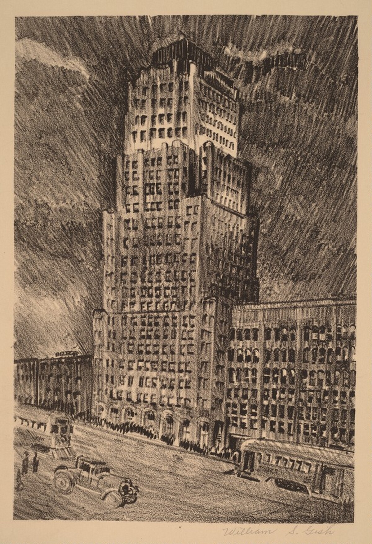 Untitled (Office Building in Cleveland) by William S. Gisch