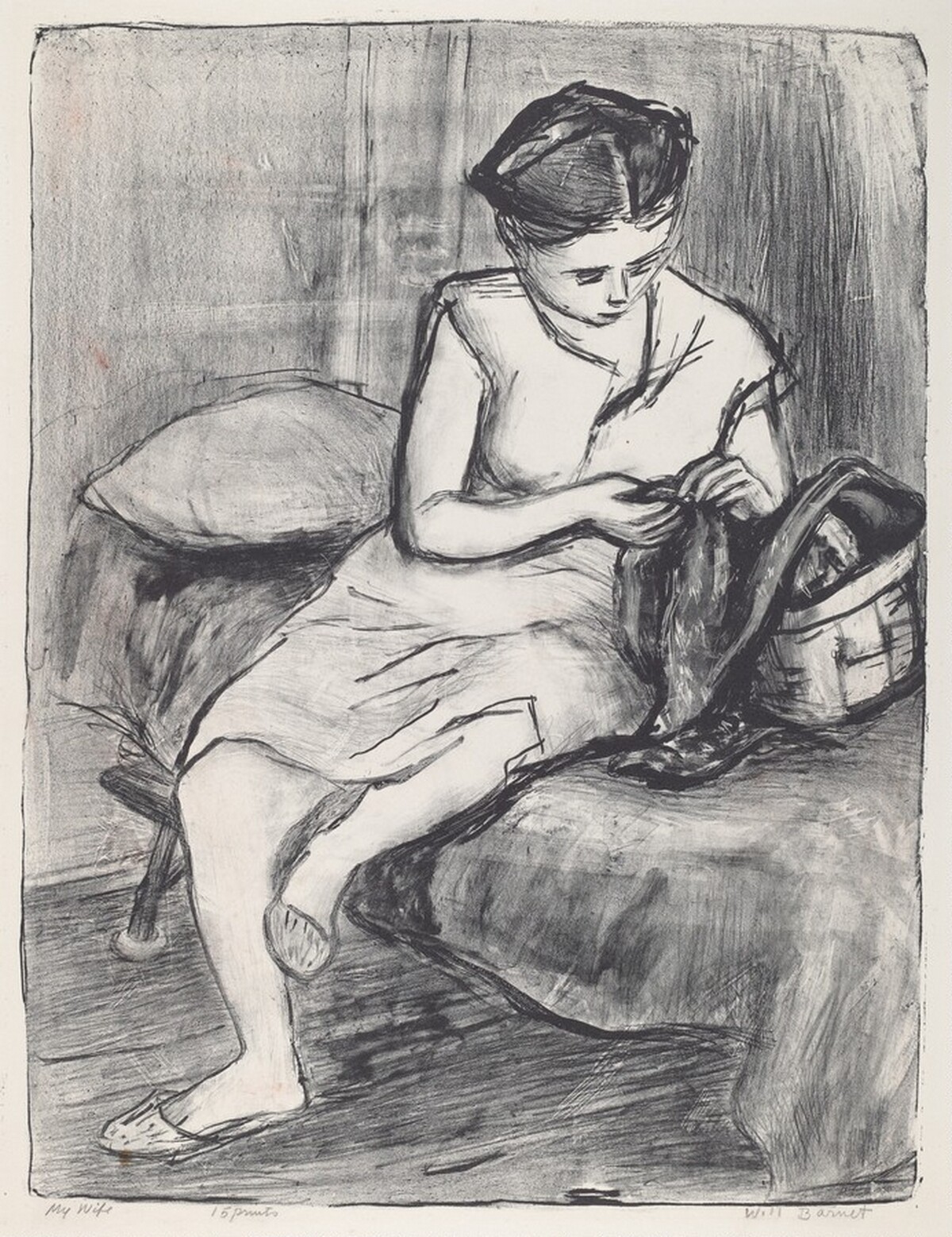 My Wife by Will Barnet