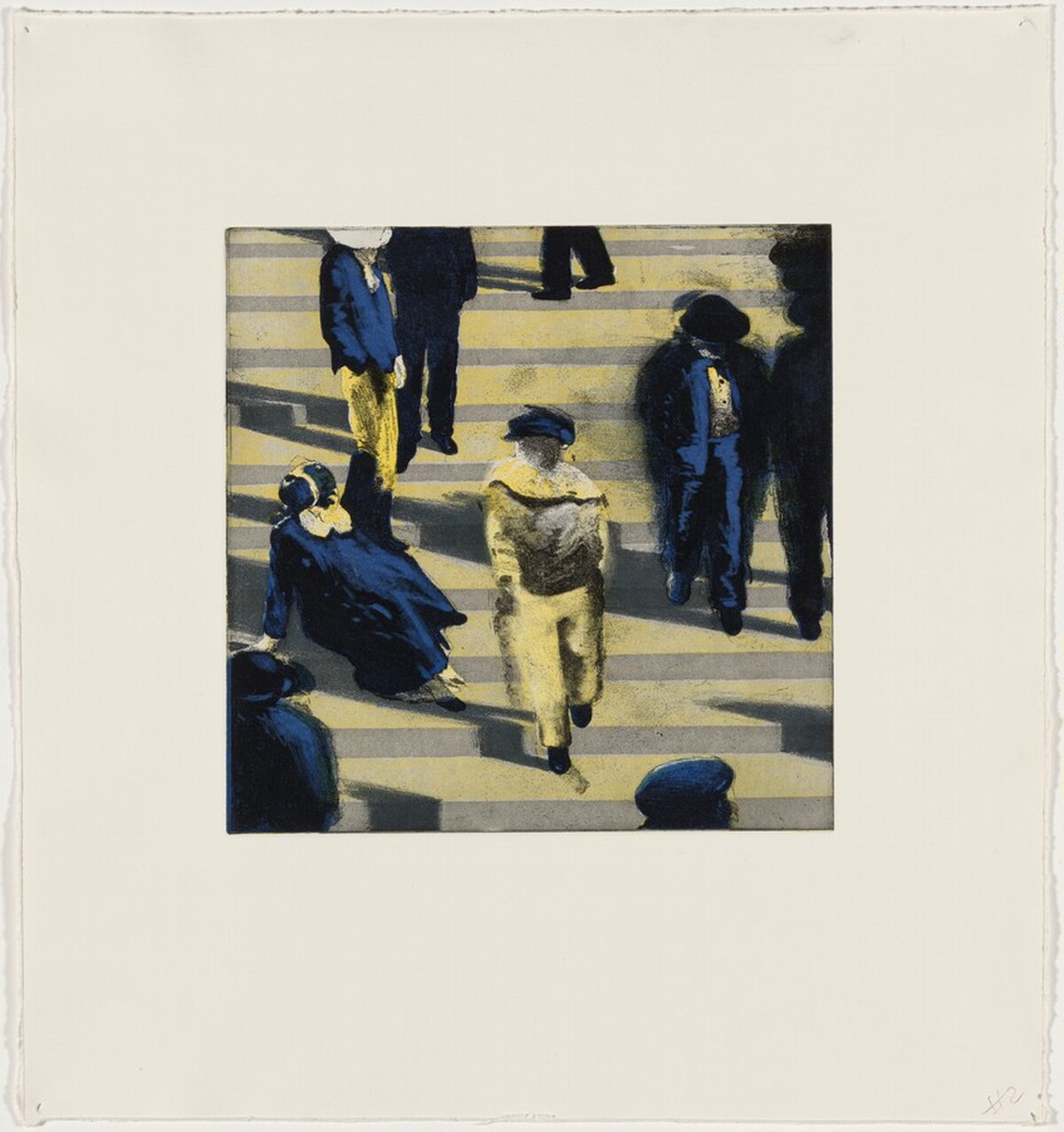 Eighty Second Street [working proof 10] by Christopher Brown