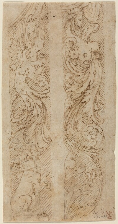 Grotesque Decorations for Wall Panels
