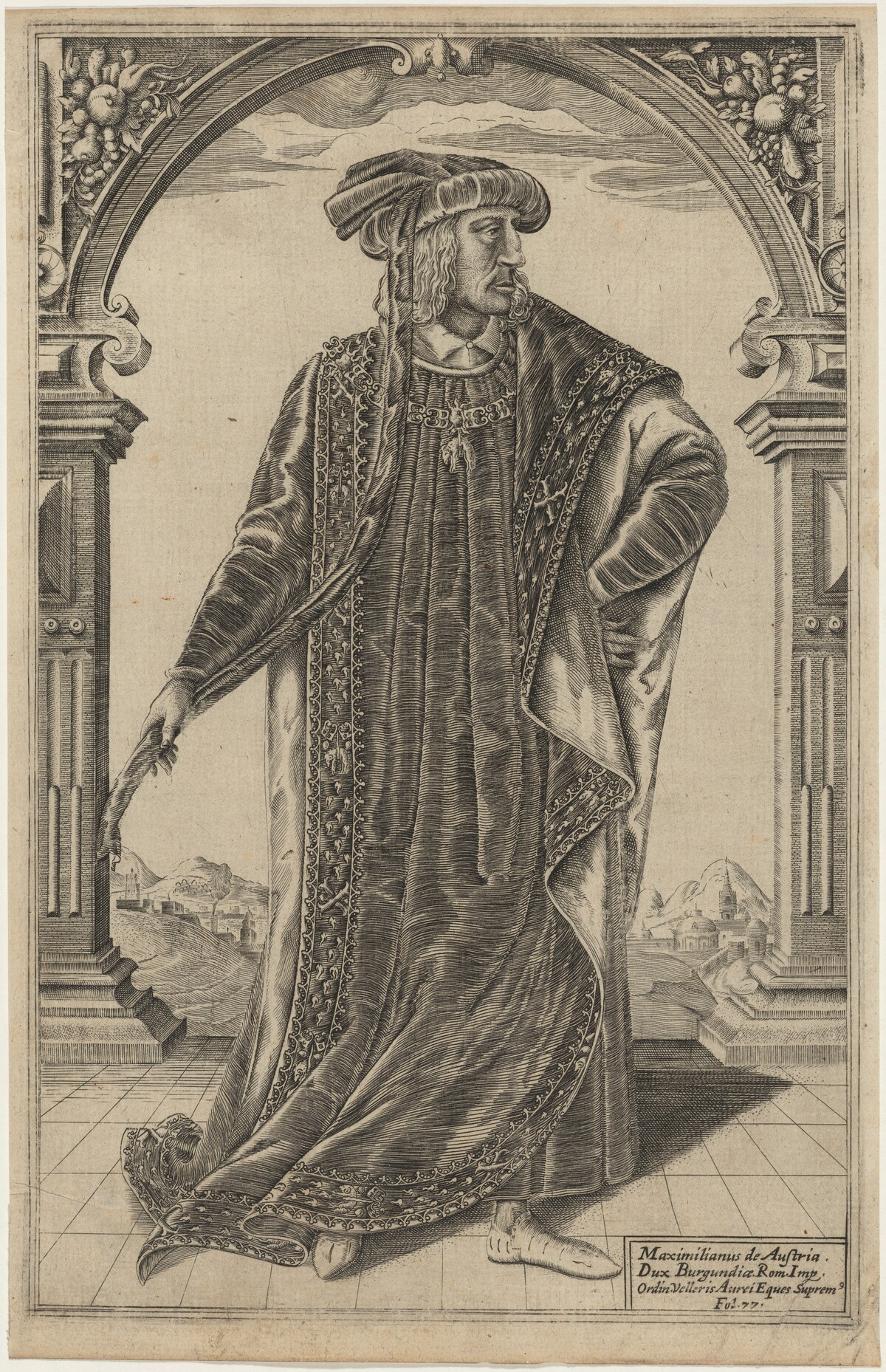 Maximilian I, Son of Emperor Frederick III by William Rogers