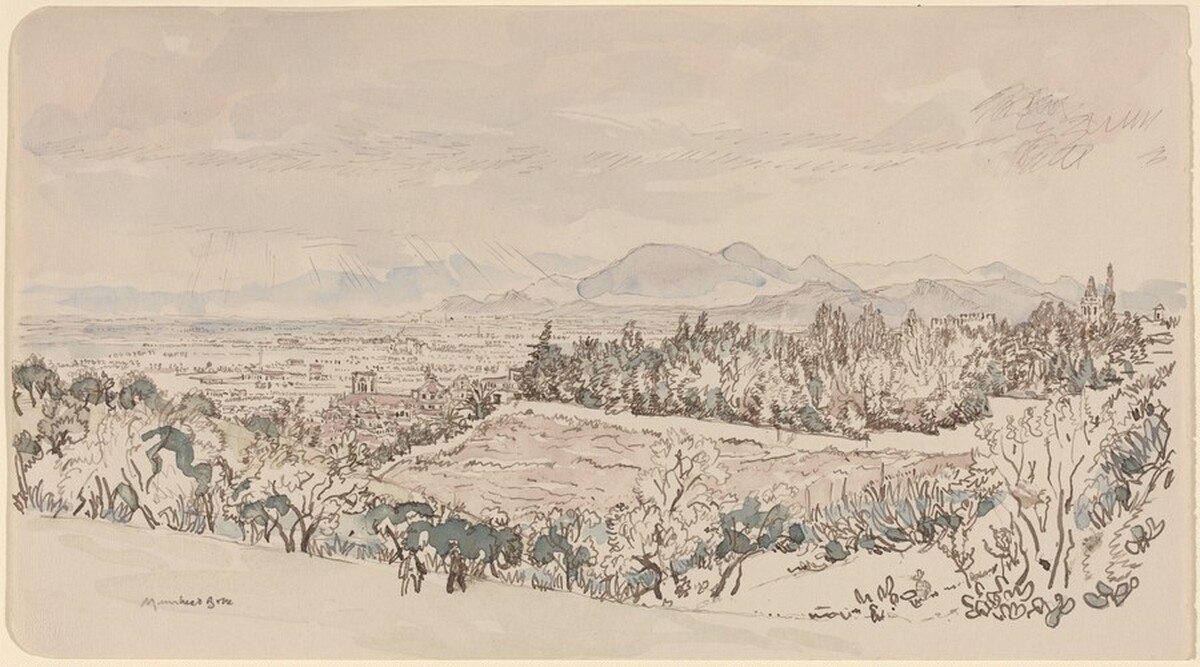 Vega of Granada by Sir Muirhead Bone