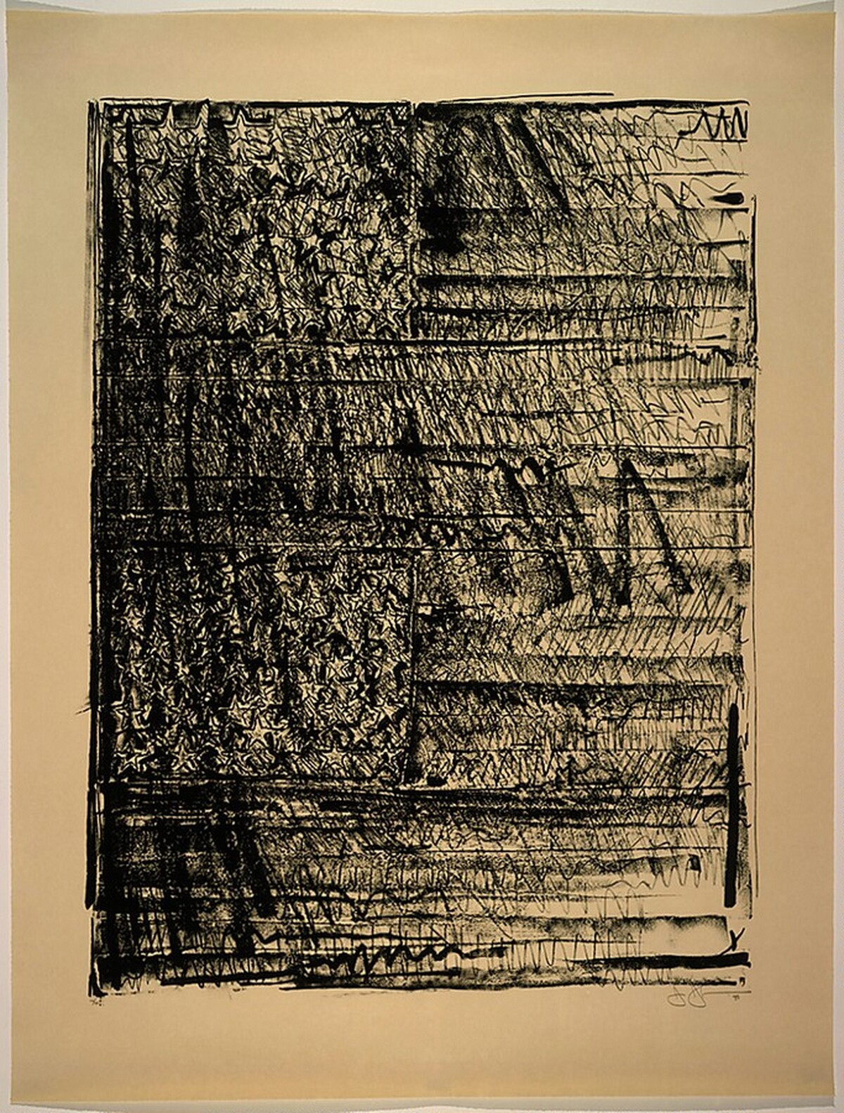 Two Flags by Jasper Johns