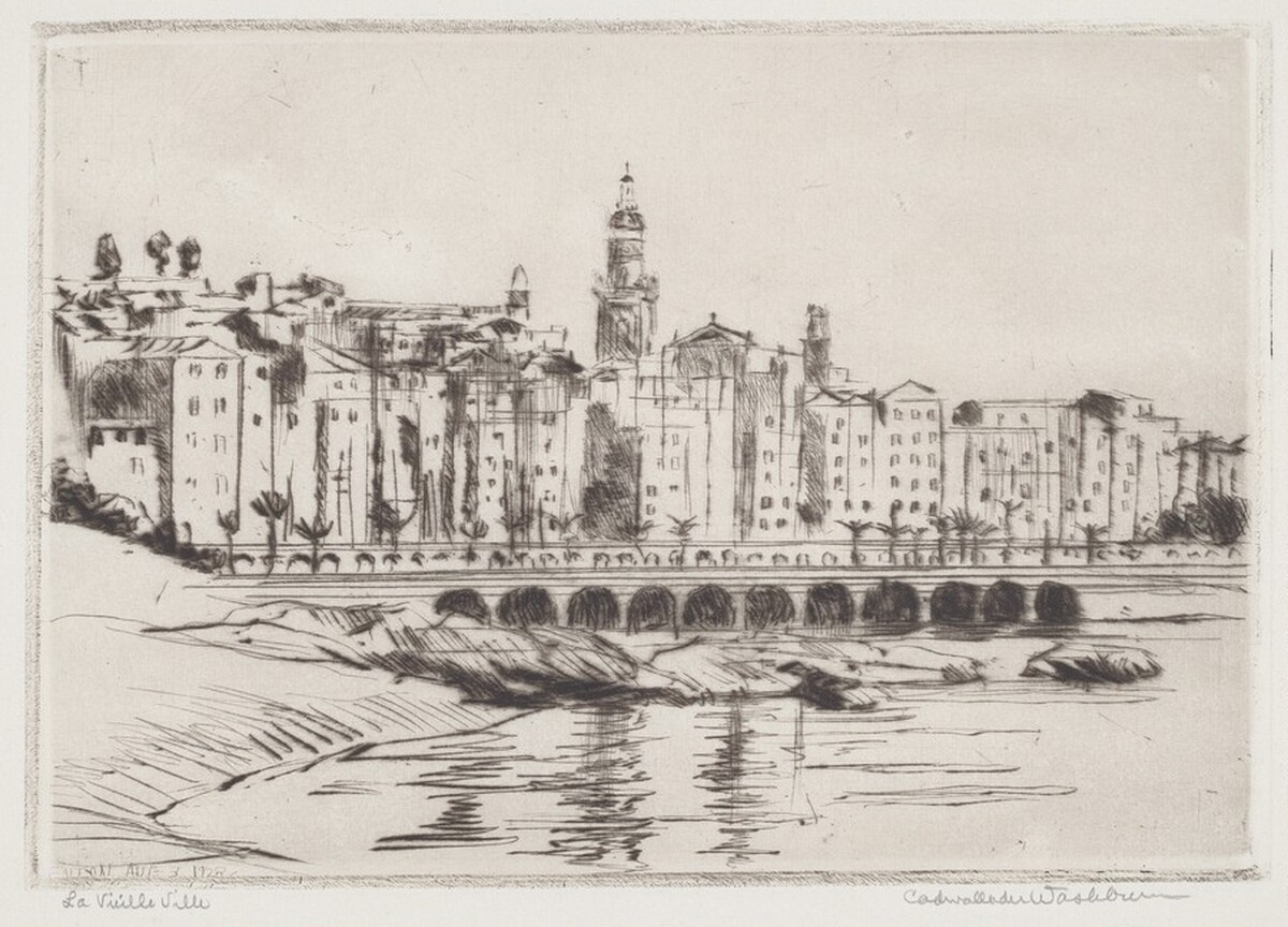 La Vieille Ville by Cadwallader Washburn