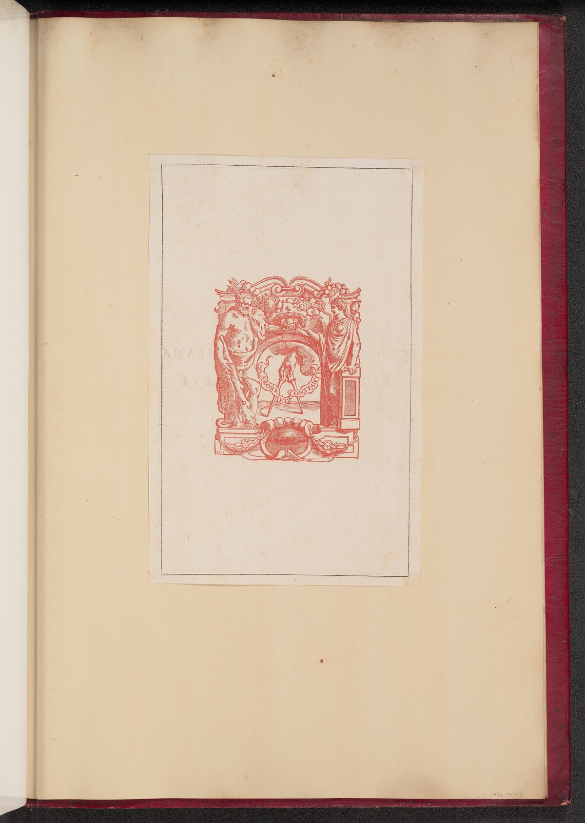 Printer's Device for the Plantin Press by Christoffel Jegher after Sir Peter Paul Rubens