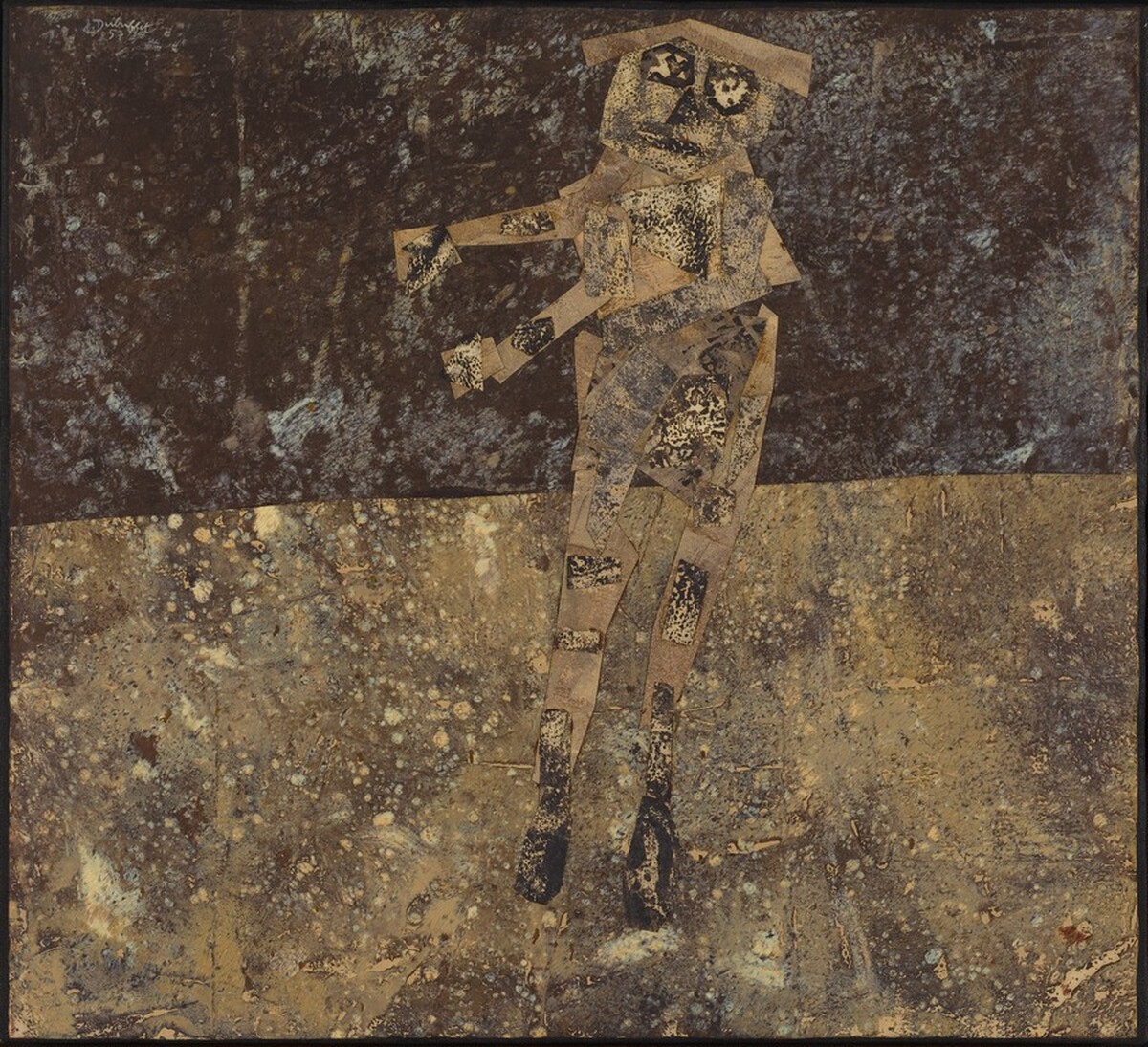 l'Heureux de peu (Happy with Little) by Jean Dubuffet