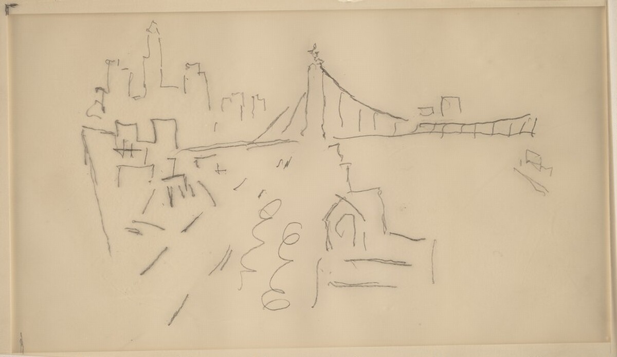 New York Skyline by John Marin