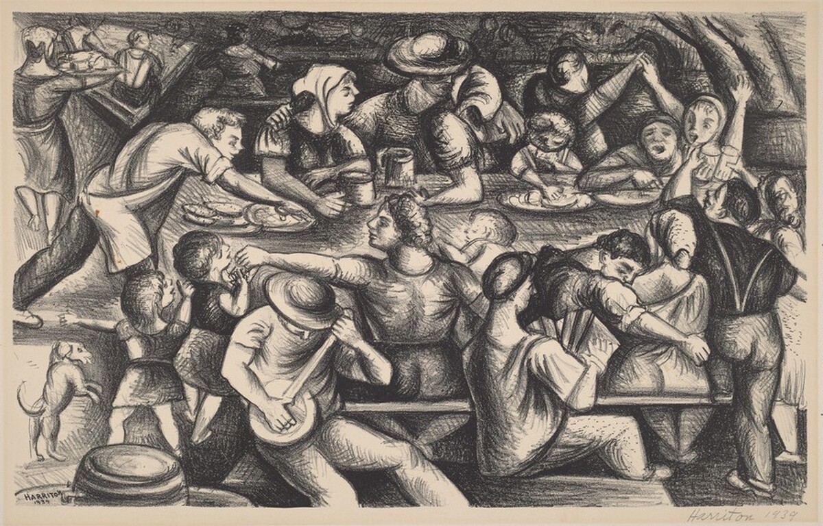 Picnic by Abraham Harriton