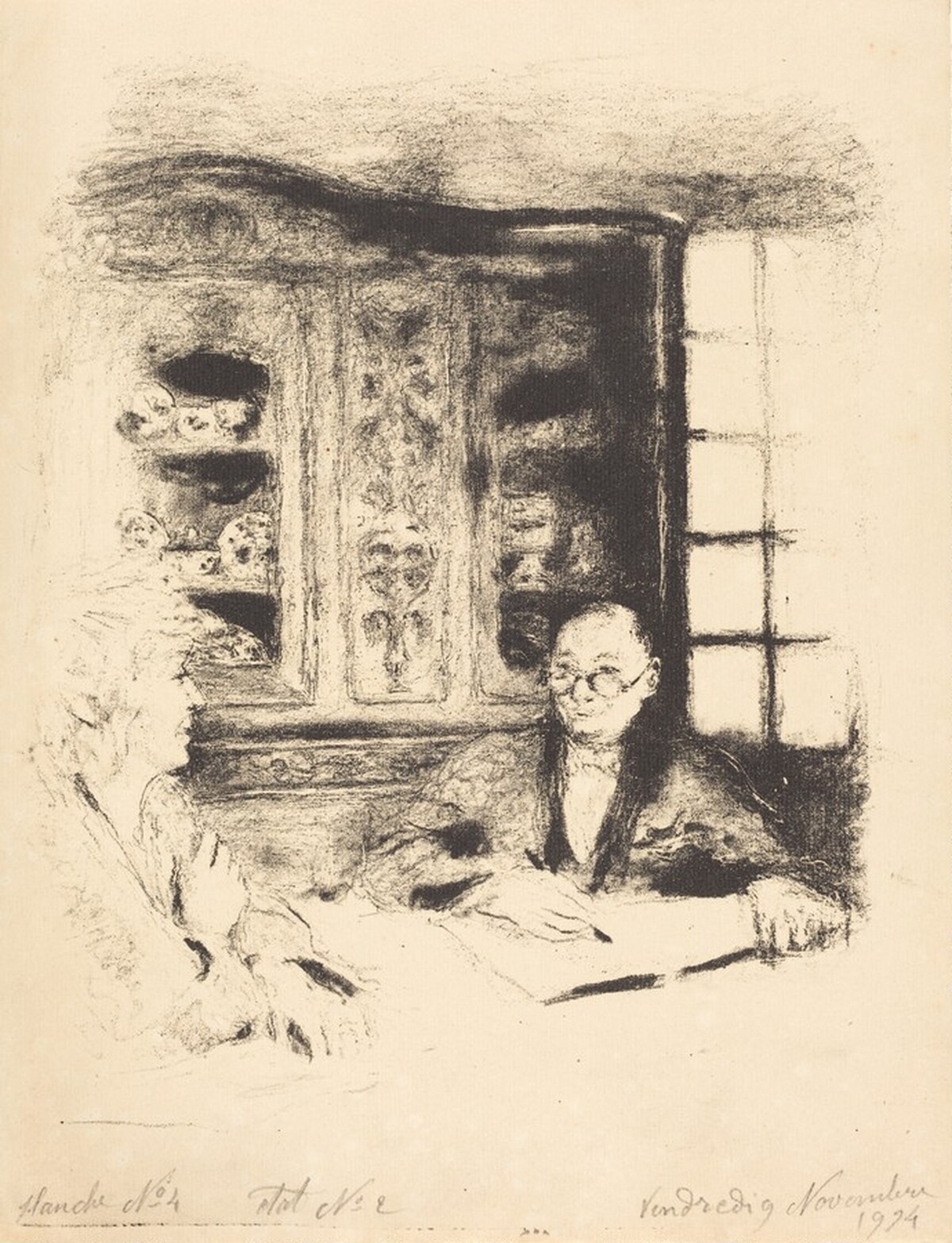 The Menu by Edouard Vuillard