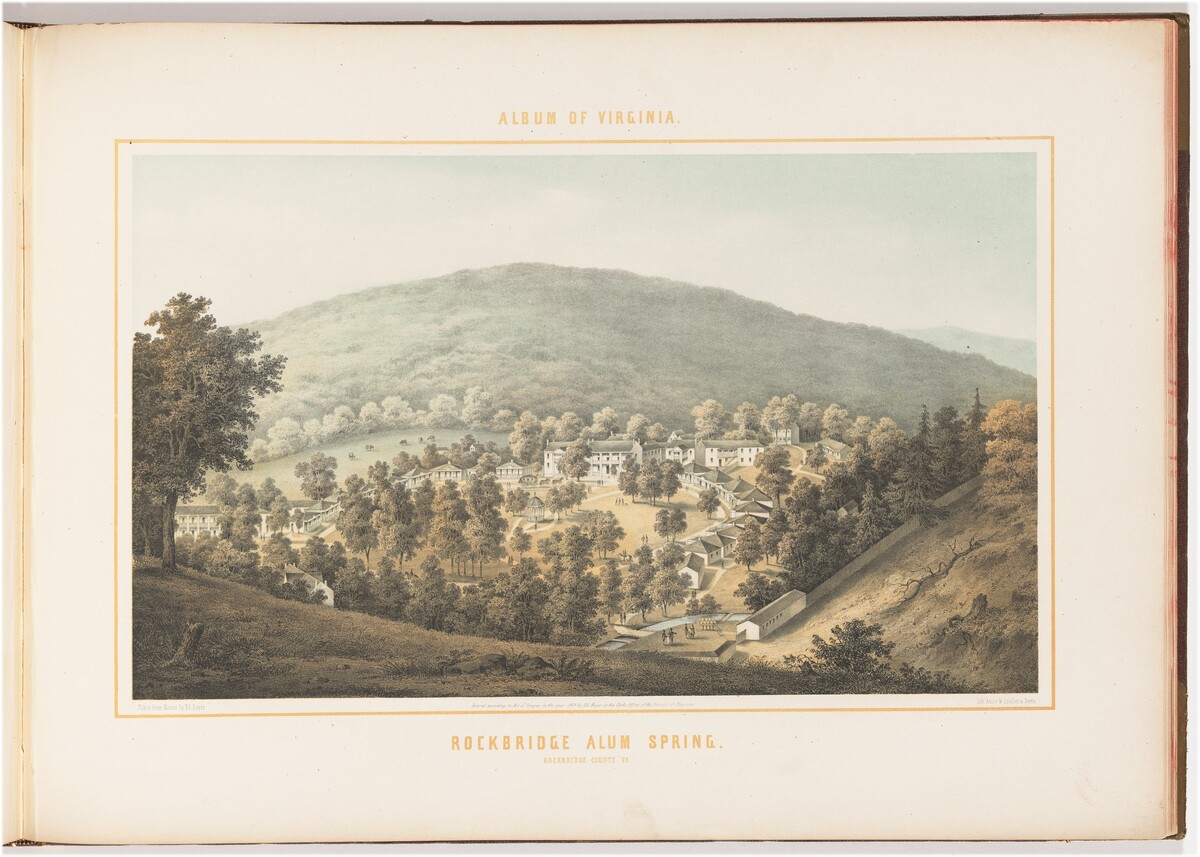 Rockbridge Alum Spring by after Edward Beyer