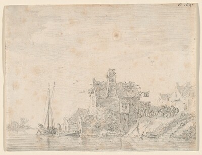 A Tavern by a River