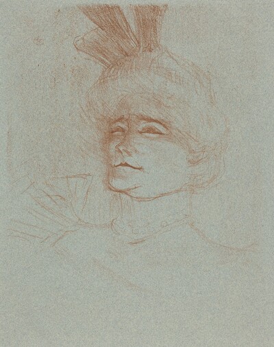 Bust of Mlle. Marcelle Lender, Turned Three Quarters (Mlle. Marcelle Lender en buste, de trois quartes)