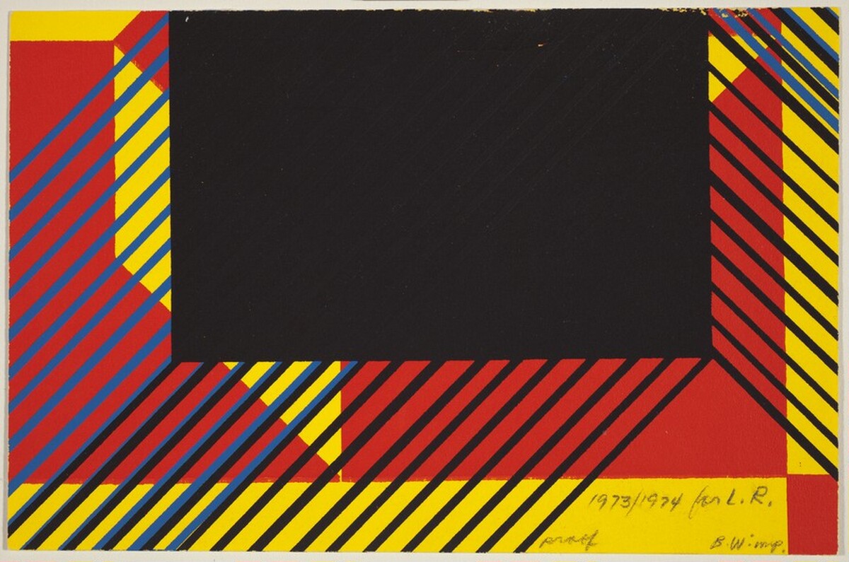 Christmas Card by Burton Wasserman