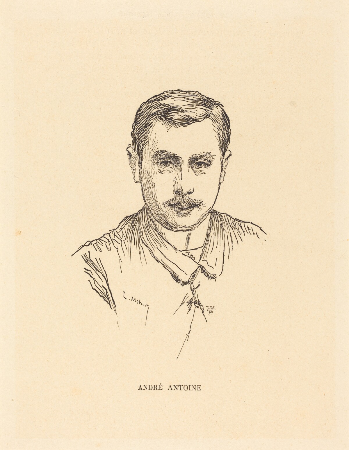 André Antoine by after Lucien Métivet