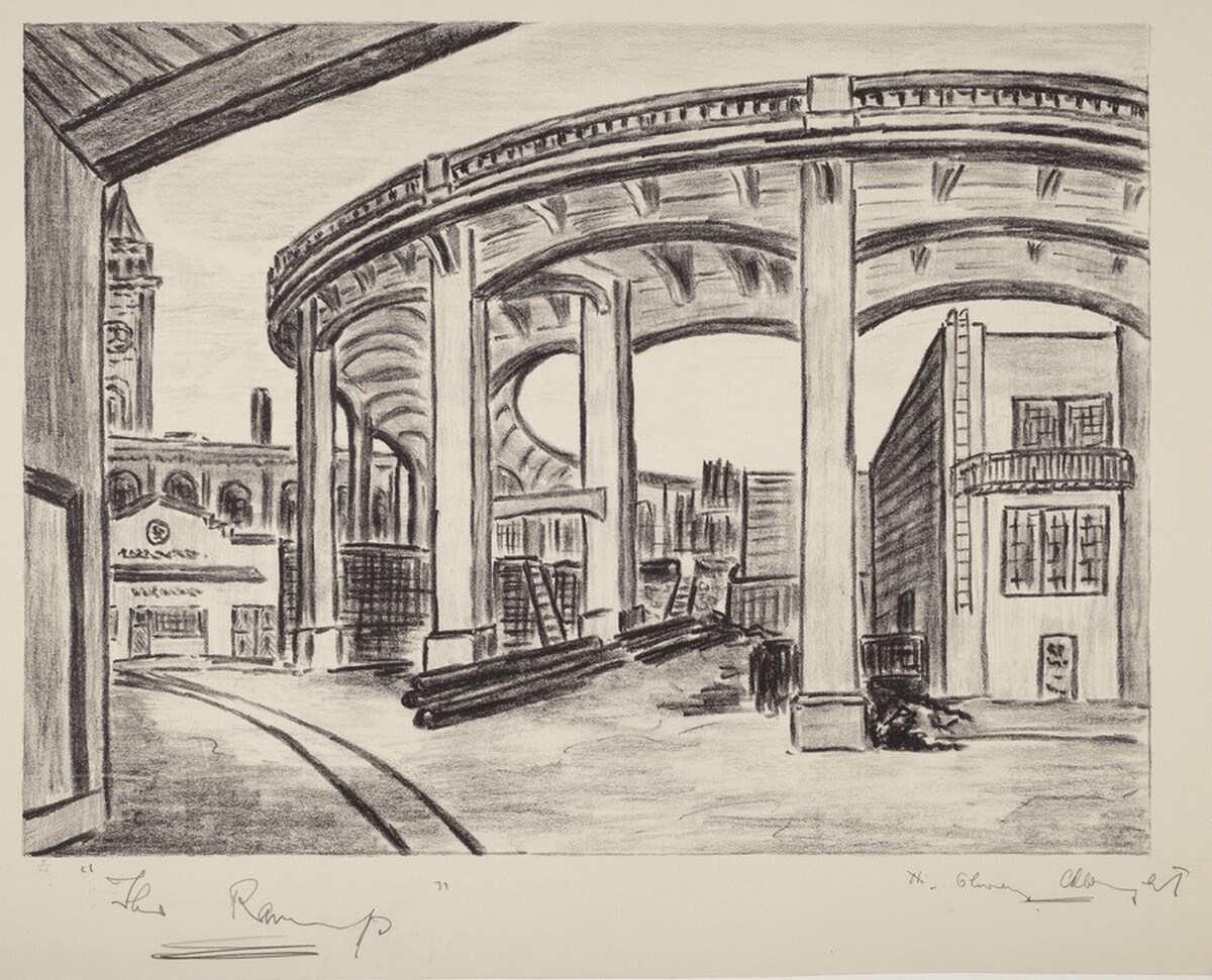 The Ramp by Herman Oliver Albright