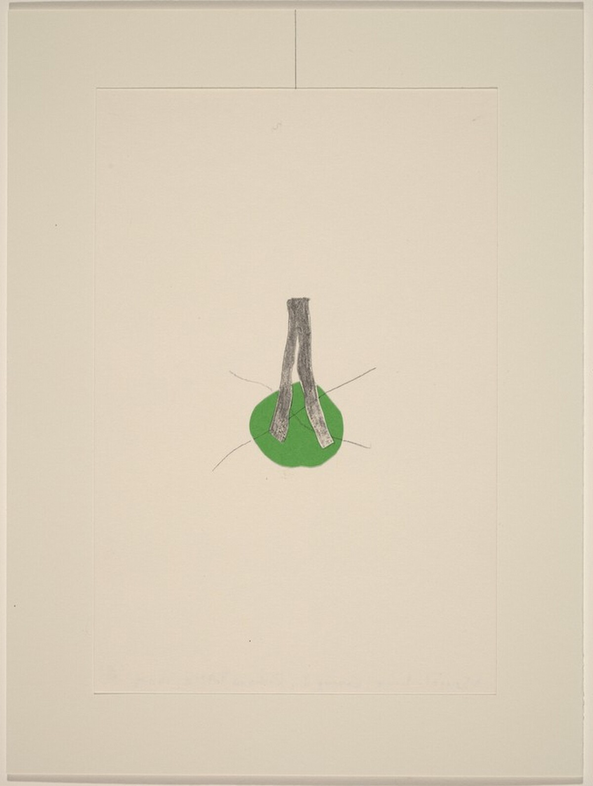 Munich Line #4 by Richard Tuttle