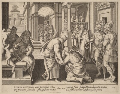 Cornelius Worshipping Saint Peter