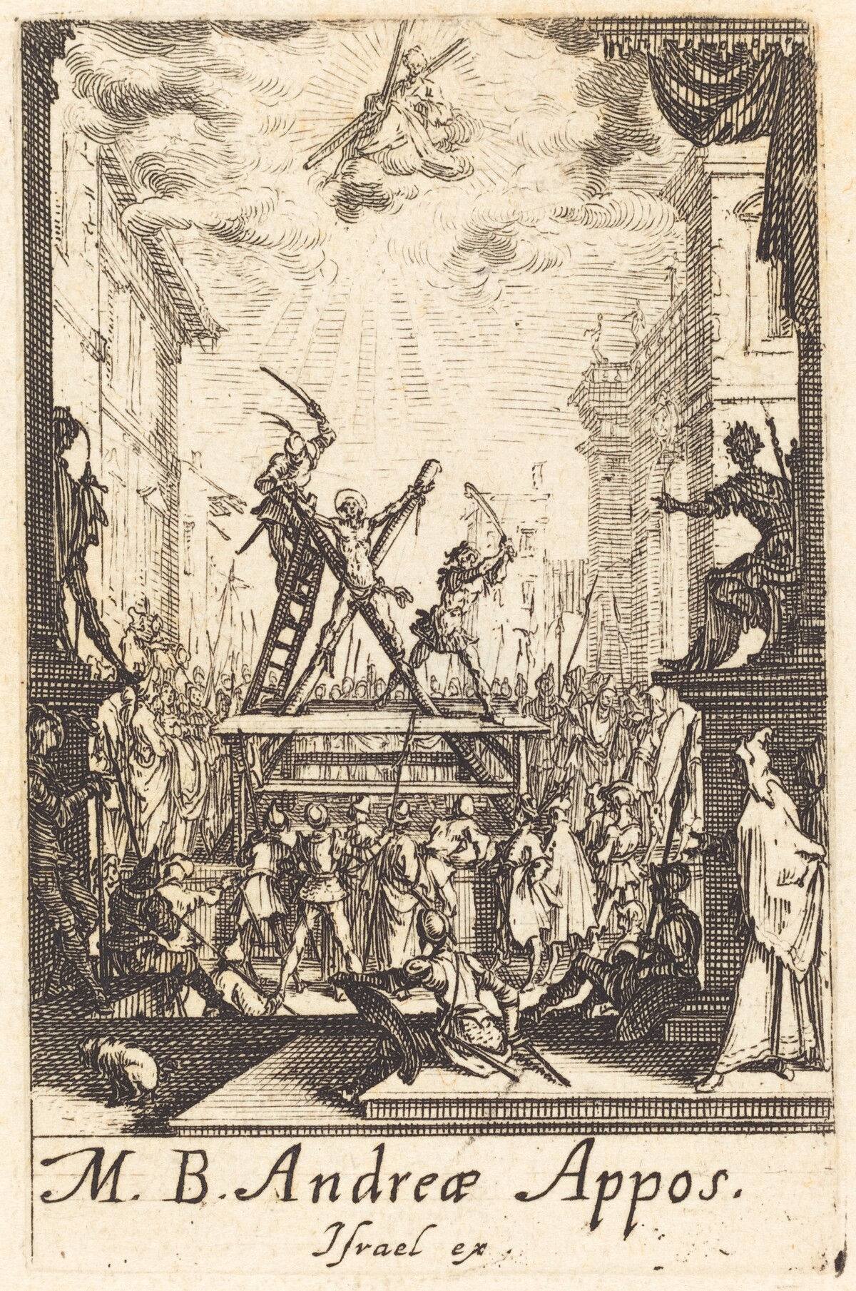 The Martyrdom of Saint Andrew by Jacques Callot