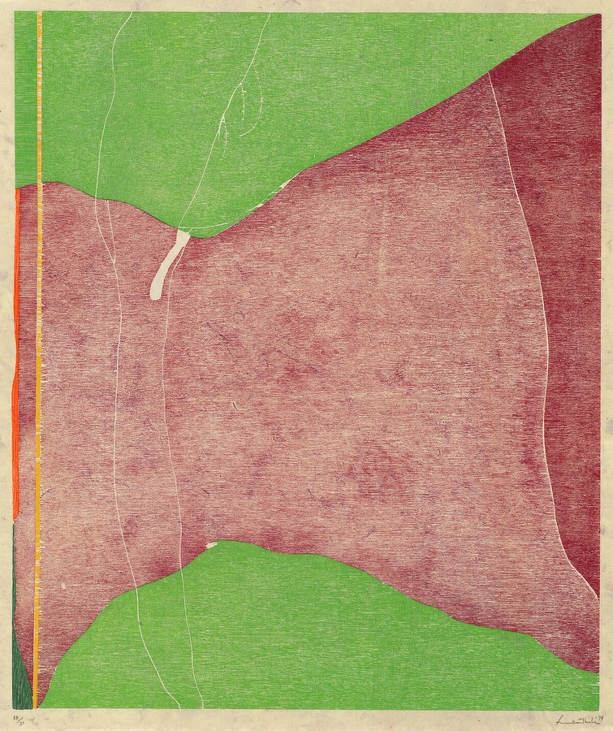 Savage Breeze by Helen Frankenthaler