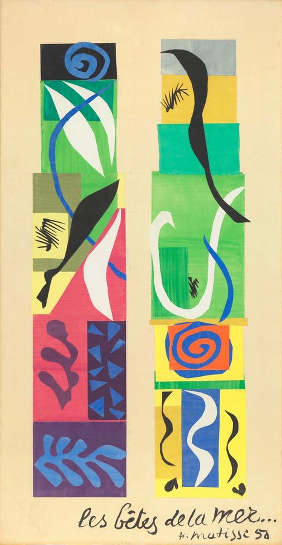Beasts of the Sea by Henri Matisse