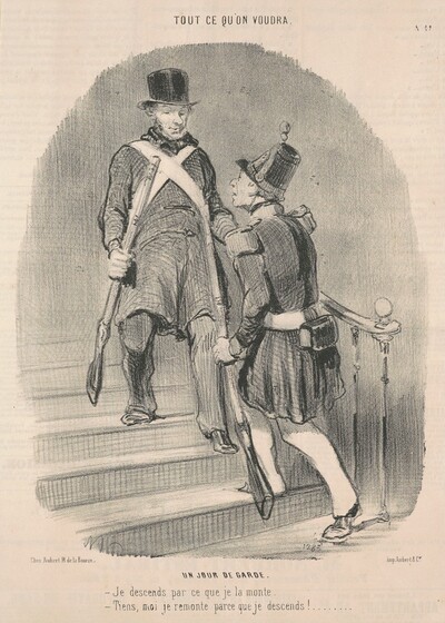 Un jour de garde