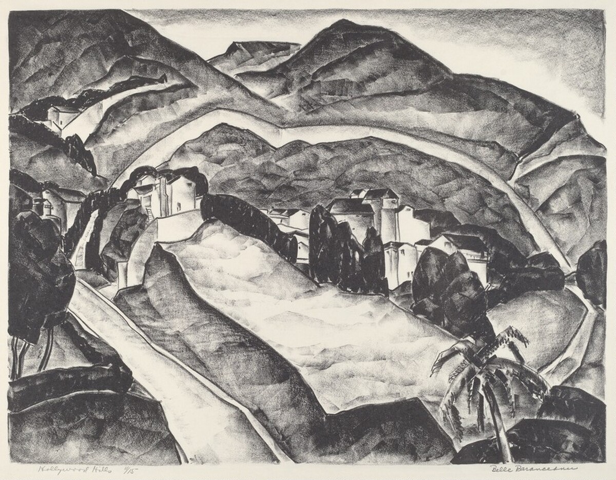Hollywood Hills by Belle Baranceaneau