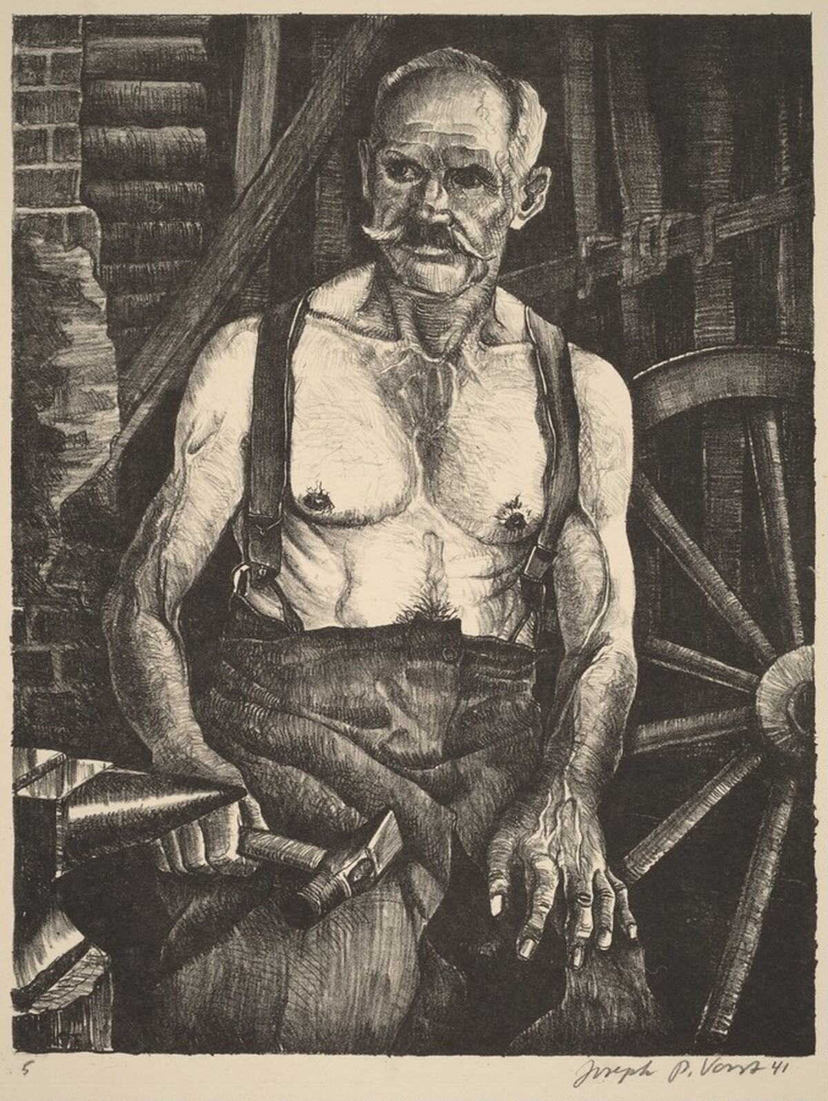 Blacksmith by Joseph Paul Vorst
