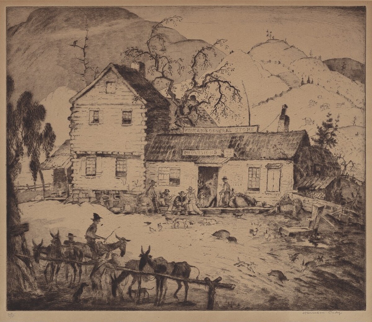 Kincaid's General Store by Harrison Cady
