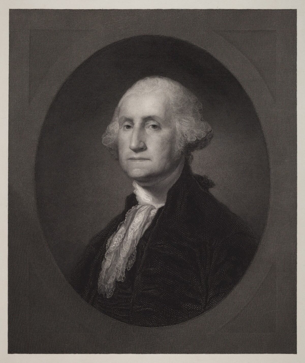 George Washington by William Edgar Marshall after Gilbert Stuart