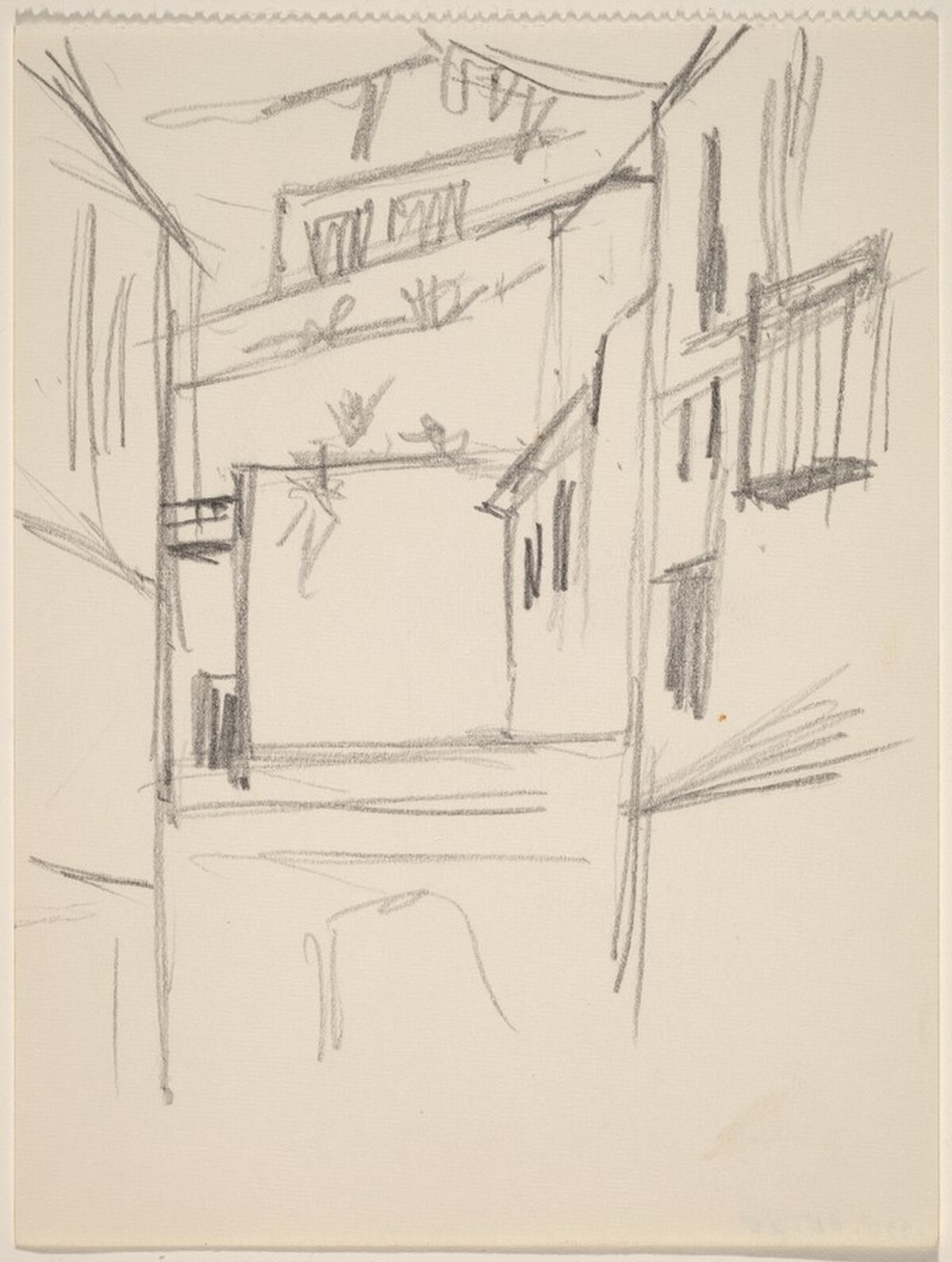 Street Scene by Louis Lozowick