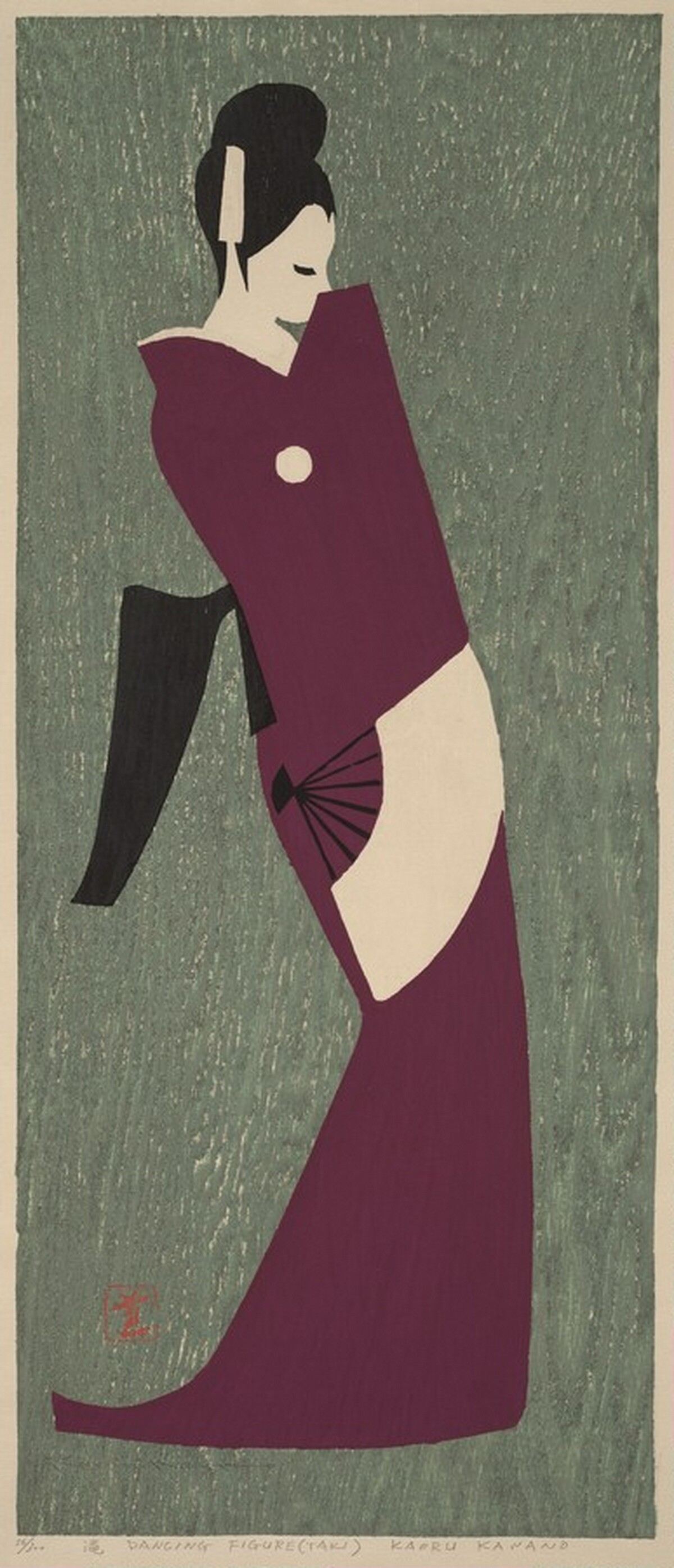 Dancing Figure (Taki) by Kaori Kawano