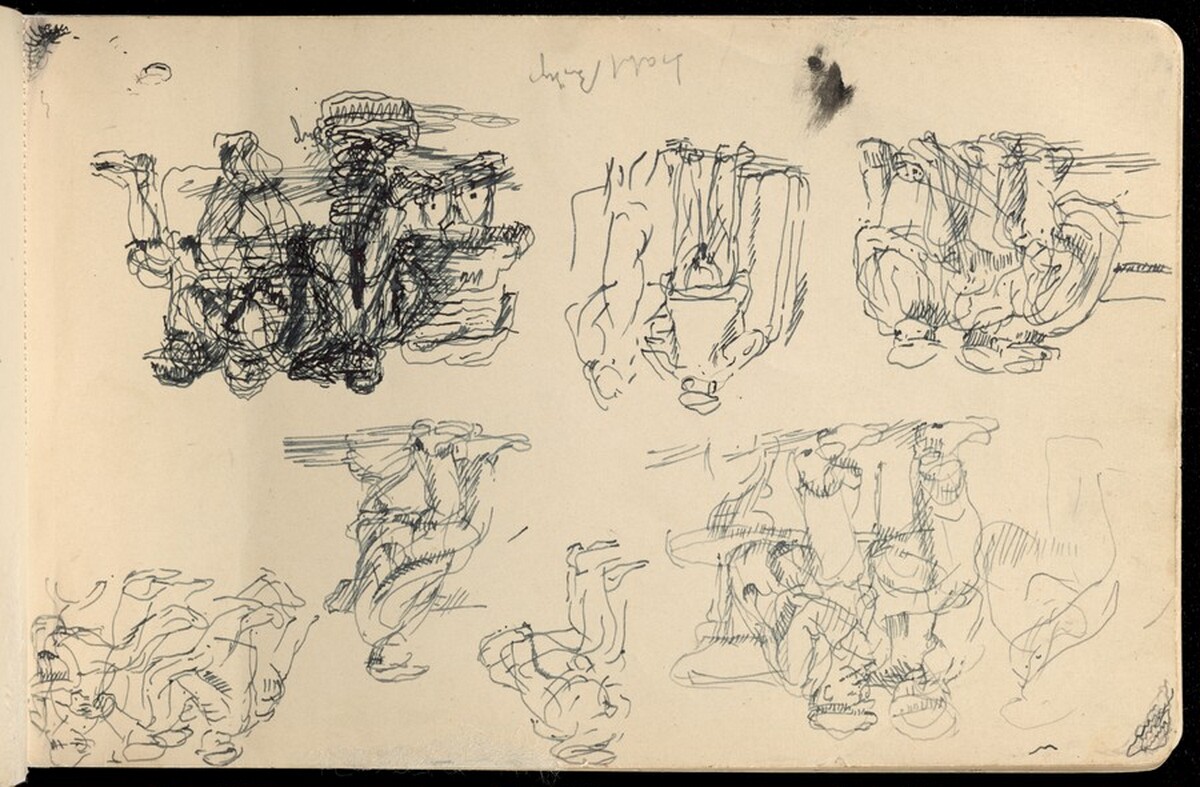 Isabel Bishop Early Sketchbook by Isabel Bishop