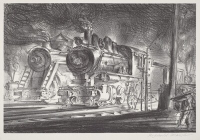 Switch Engines, Erie Yards, Jersey City, Stone No.3