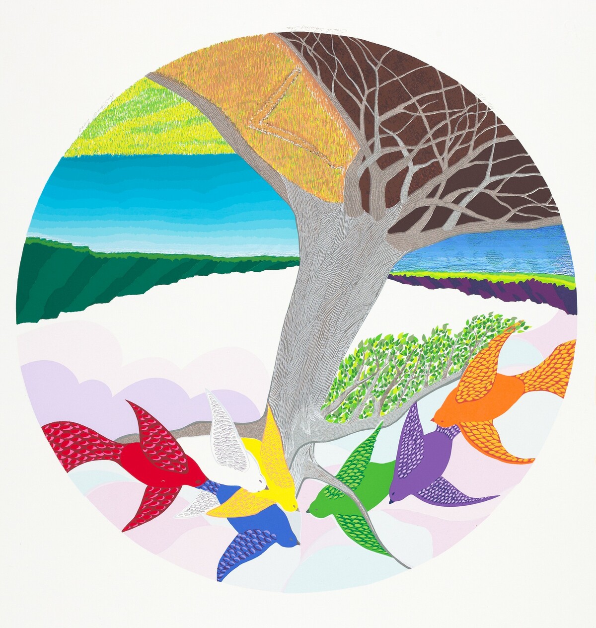 Sea to Shining Sea by Lou Stovall