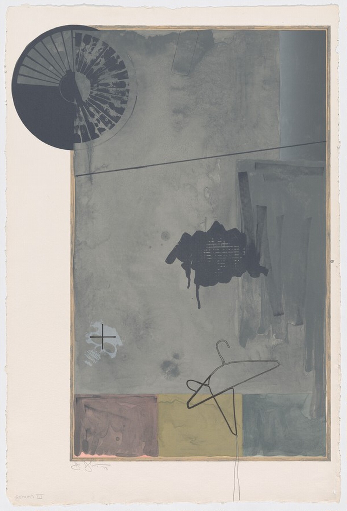 Evian by Jasper Johns