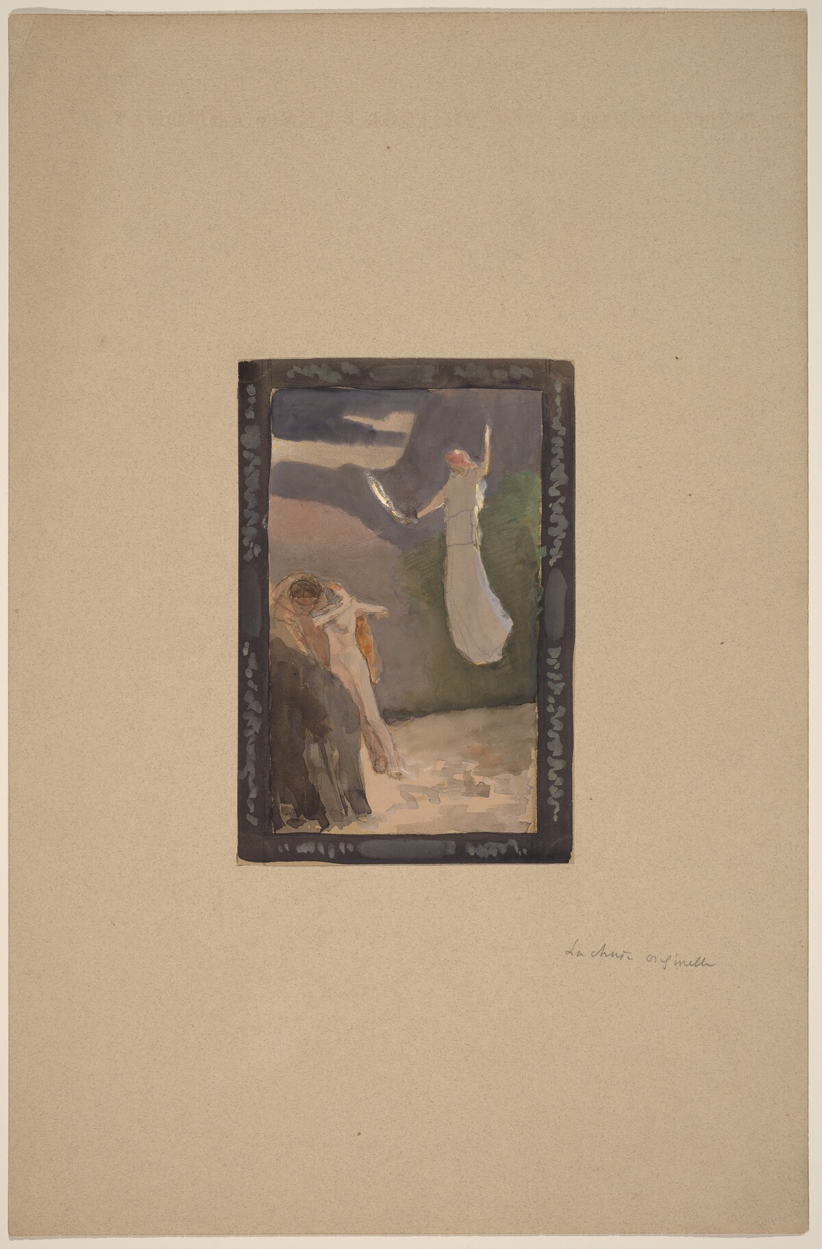 Study for a Panel by Charles Sprague Pearce