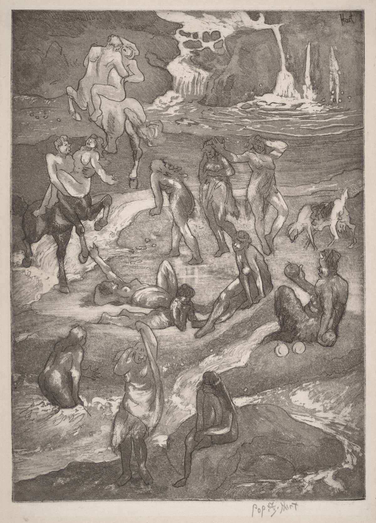 Dance of Centaurs by George Overbury (Pop) Hart