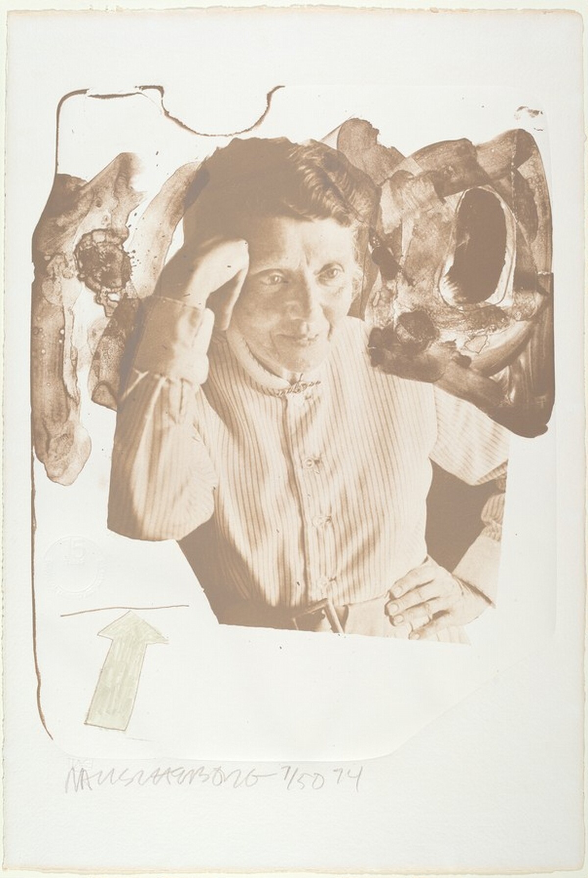 Tanya by Robert Rauschenberg
