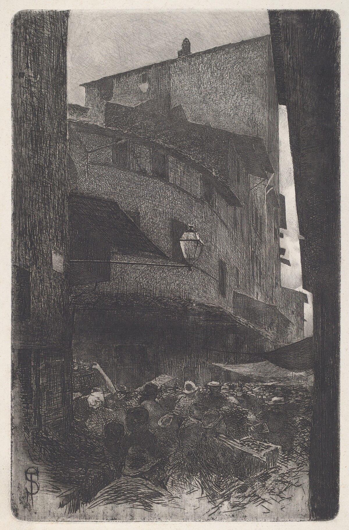 Santa Maria della Tromba by Telemaco Signorini