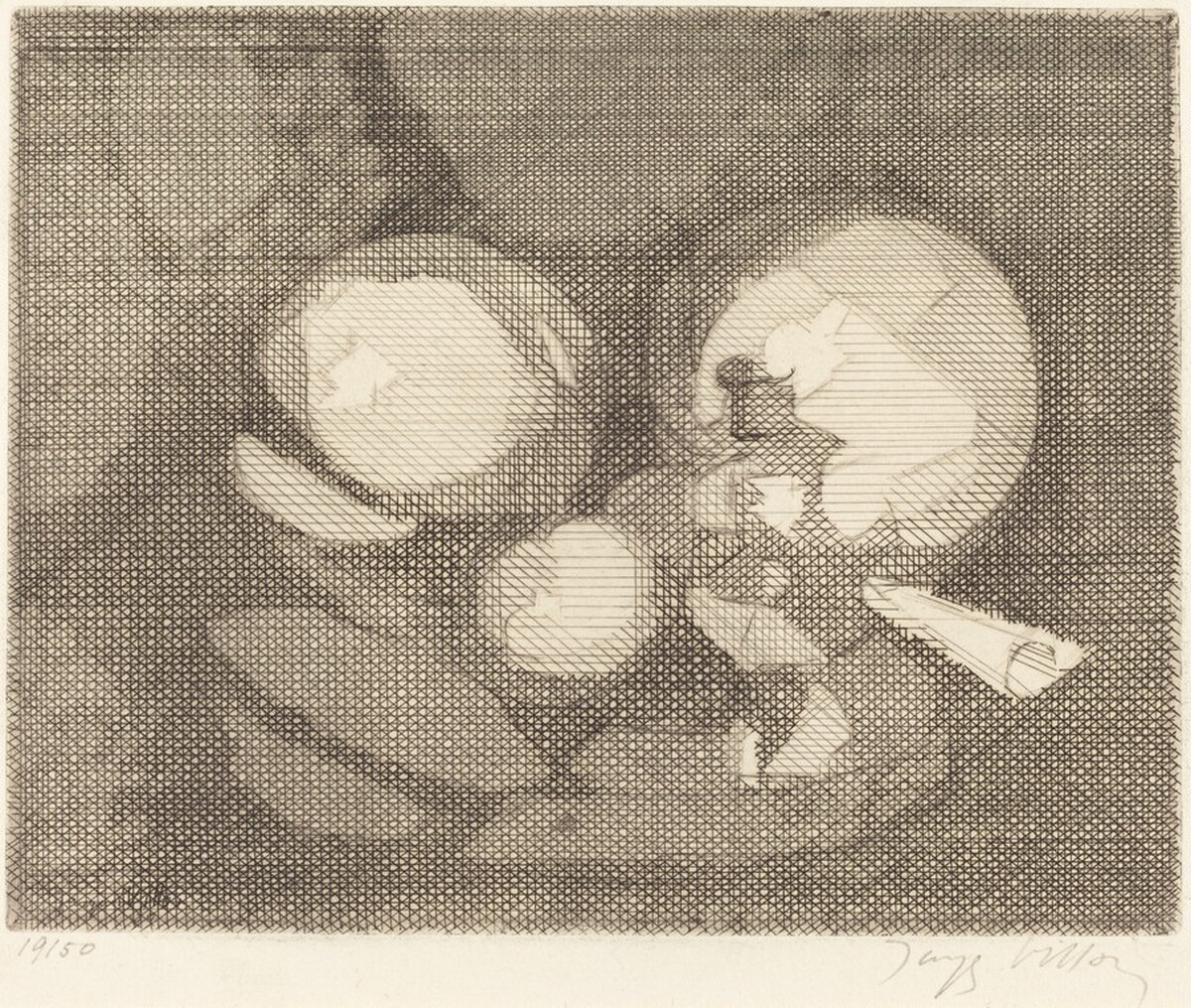 Globes by Jacques Villon