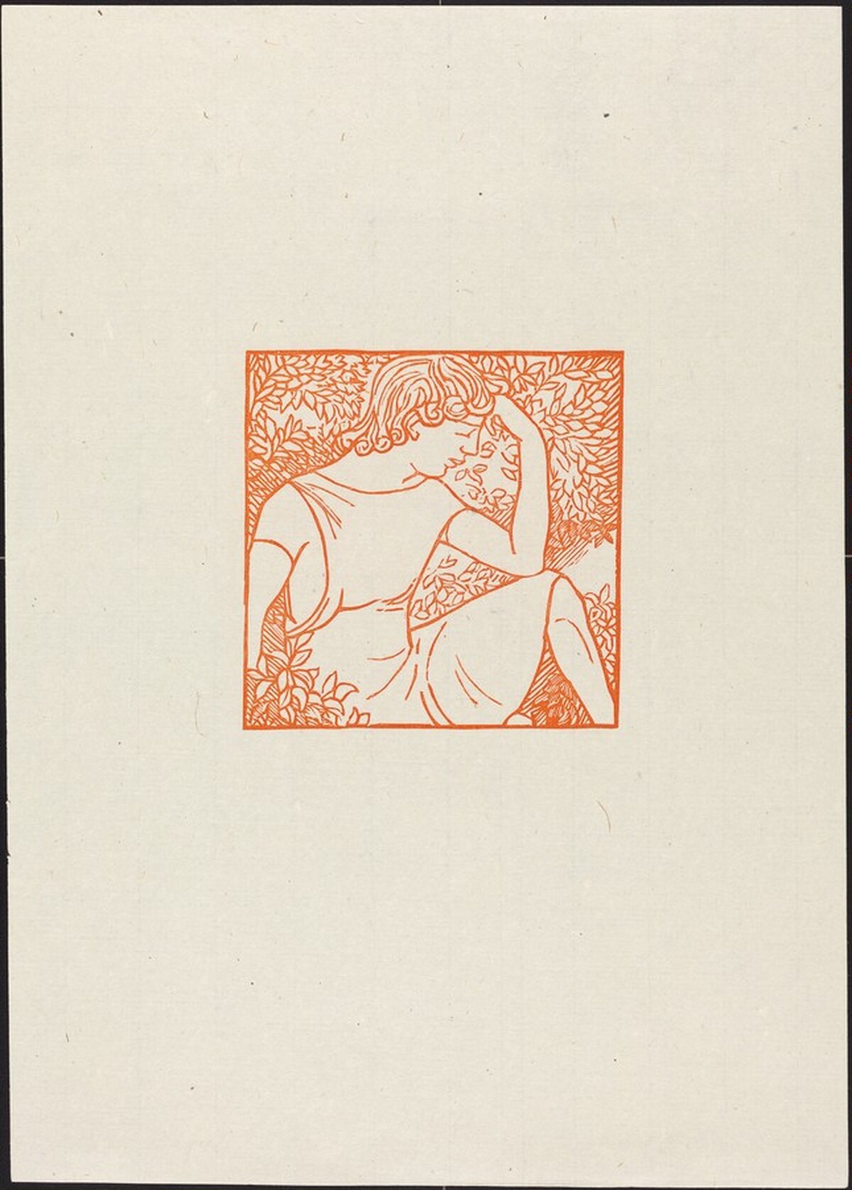 Second Eclogue: Shepherd Corydon Ardently in Love (Corydon) by Aristide Maillol