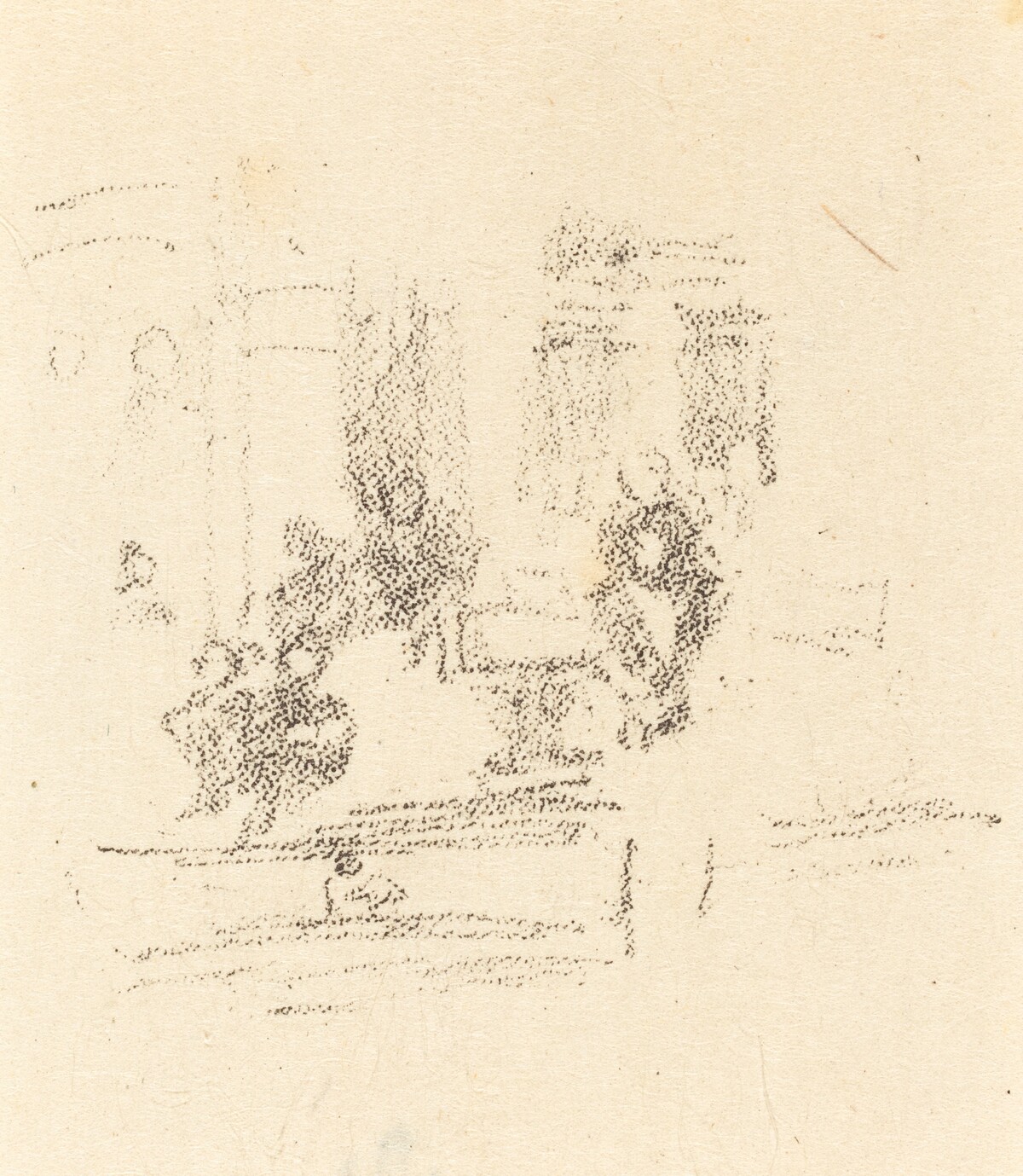 Trial Sketch: An Interior by James McNeill Whistler