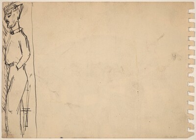 Standing Male Figure [verso]
