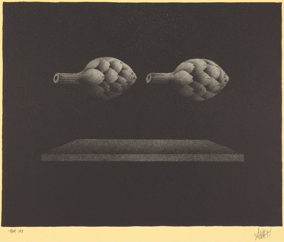 Les Artichauts de Los Angeles by Mario Avati